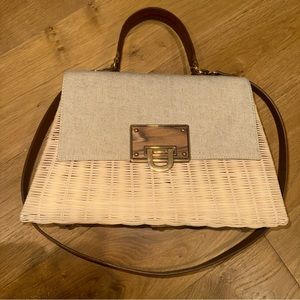 Large Kontessa Italian Straw Bag